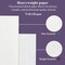 Purple Sketchbook 9x12 Spiral Drawing Pad 100 Sheets for Girls Kids Beginners
